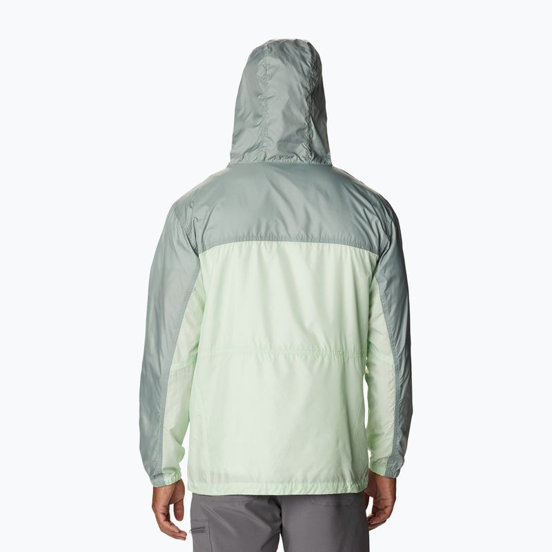Pánská bunda větrovka Columbia Trail Traveler zelená 2036873318 5