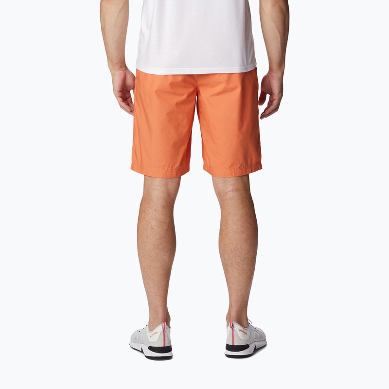 Pánské trekingové kraťasy Columbia Washed Out oranžové 1491953849 2