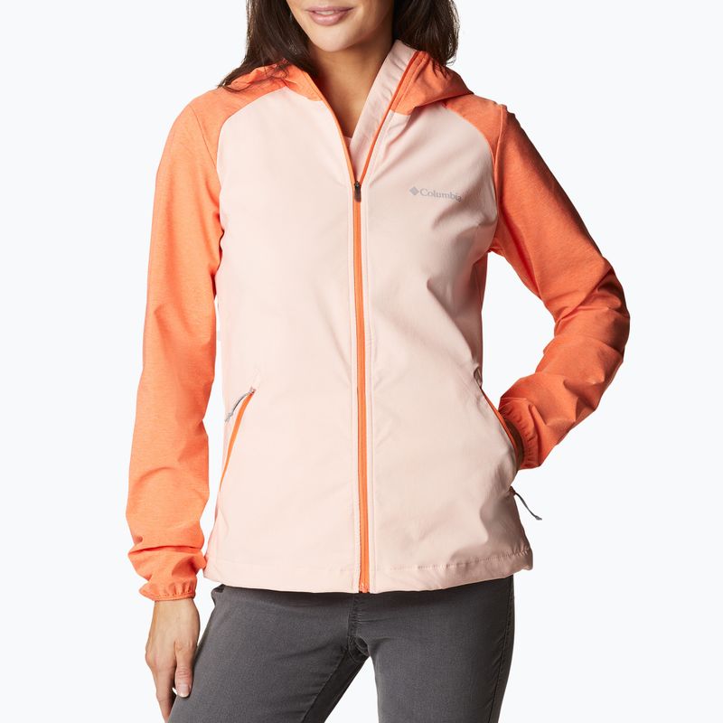 Dámská softshell bunda Columbia Heather Canyon oranžová 1717991890 3