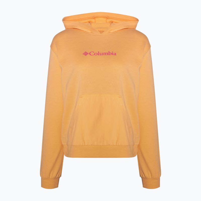 Dámská trekingová mikina Columbia Logo III French Terry oranžová 2032871812 5
