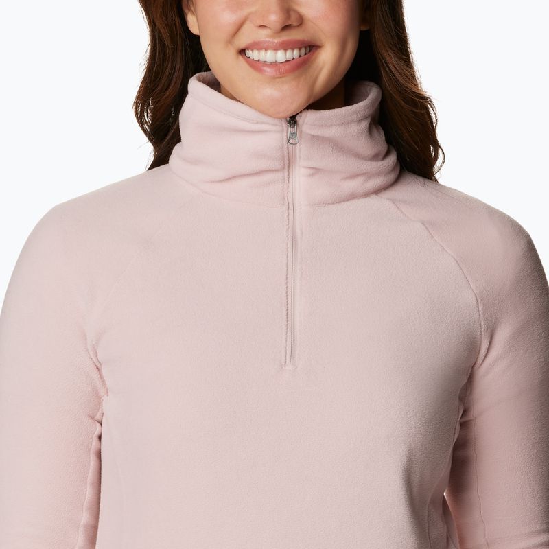 Dámská trekingová mikina Columbia Glacial IV 1/2 Zip dusty pink 5