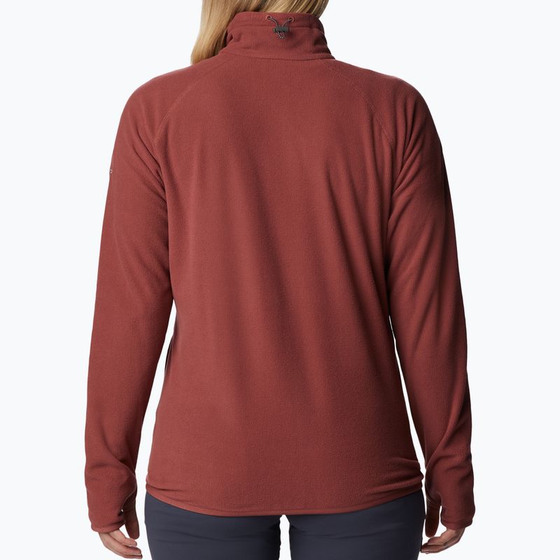 Columbia Back Beauty beetroot dámská trekingová mikina 2