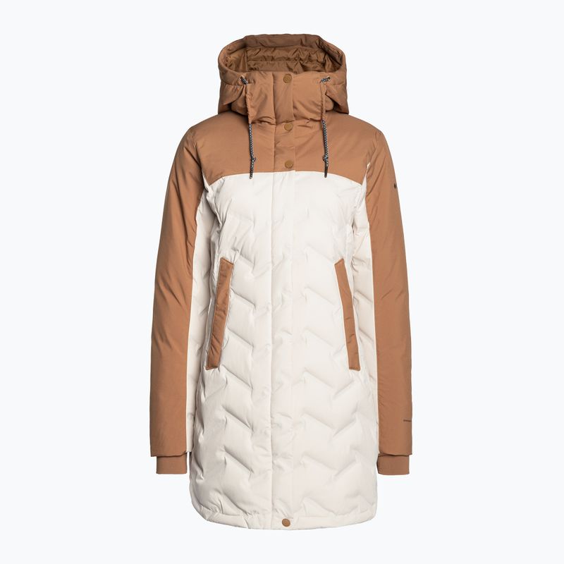 Columbia Mountain Croo II Mid Down dámská bunda chalk/camel brown 8