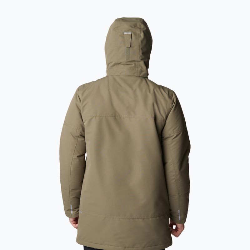 Pánská péřová bunda Columbia Landroamer Down Parka stone green 3