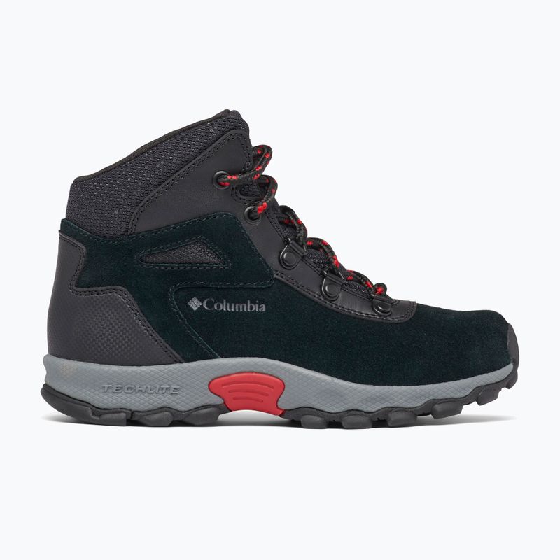 Columbia Newton Ridge Amped black/mountain red dětské turistické boty 11