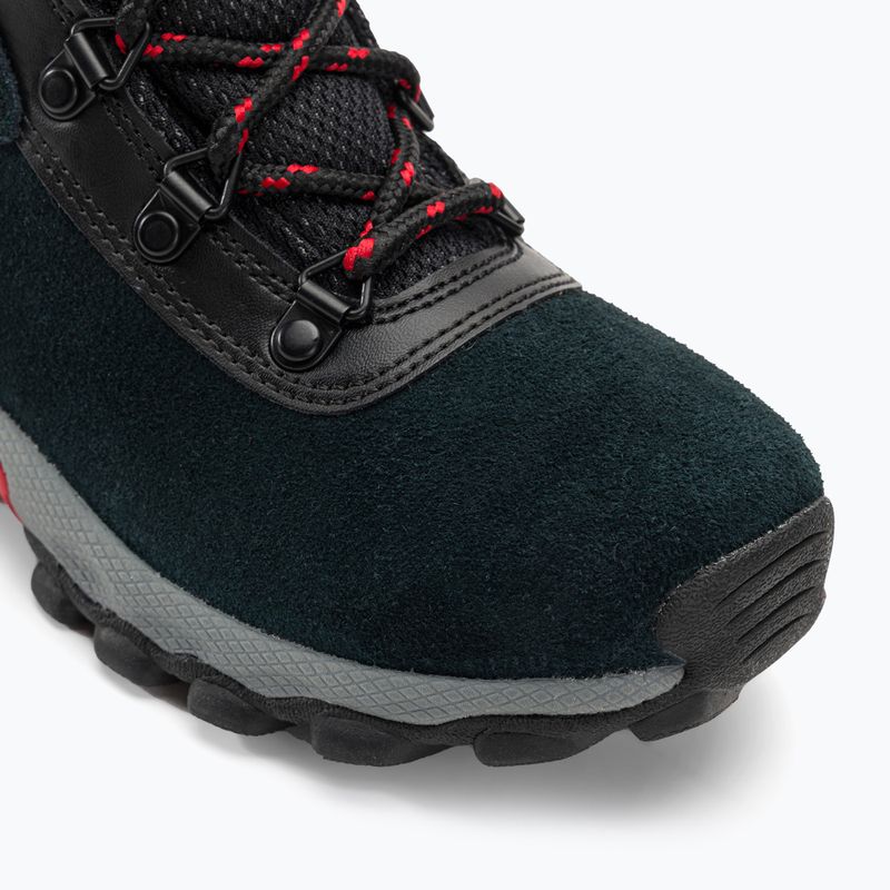 Columbia Newton Ridge Amped black/mountain red dětské turistické boty 7