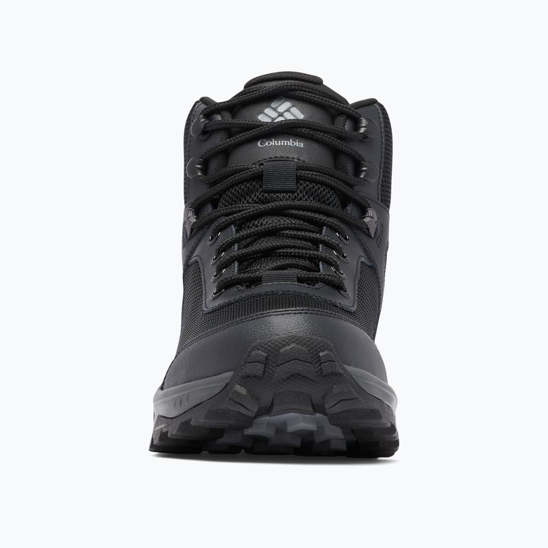 Columbia Trailstorm Ascend Mid WP pánské trekové boty black/dark grey 10