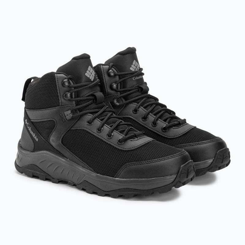 Columbia Trailstorm Ascend Mid WP pánské trekové boty black/dark grey 6