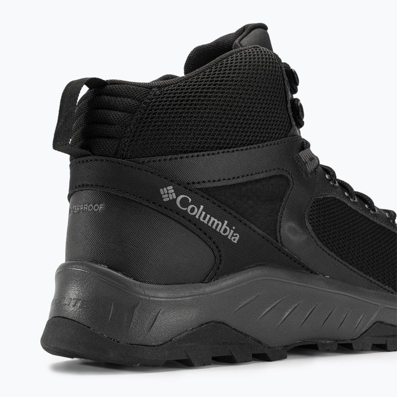 Columbia Trailstorm Ascend Mid WP pánské trekové boty black/dark grey 13