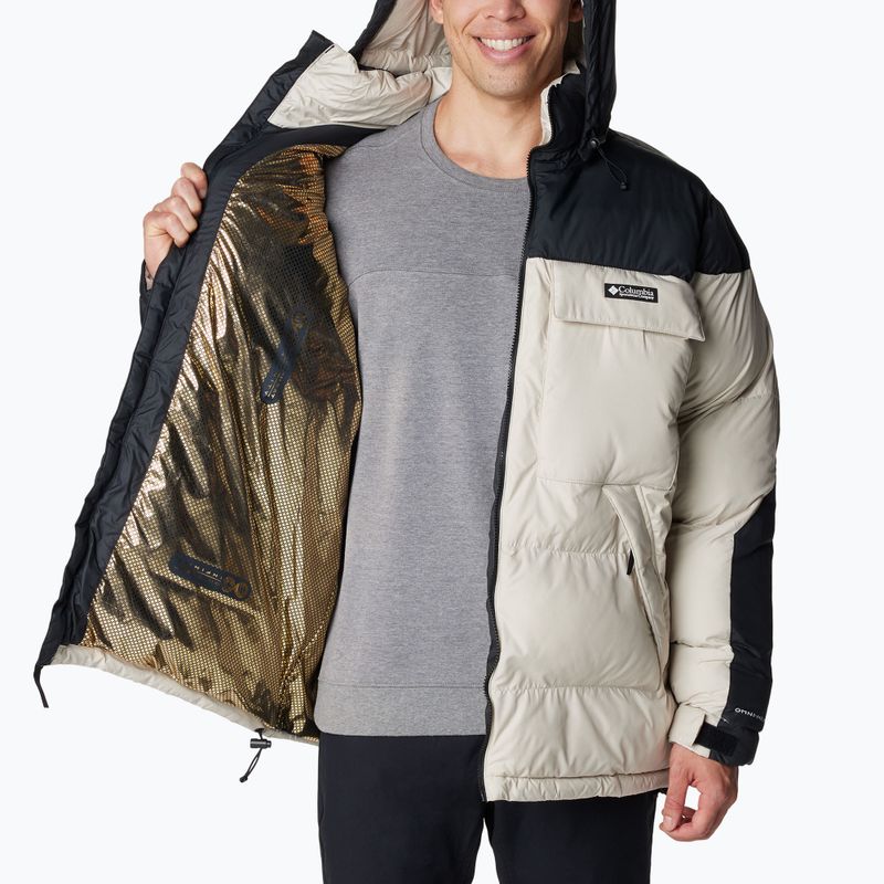 Columbia Ballistic Ridge Oversized pánská péřová bunda dark stone/black 5