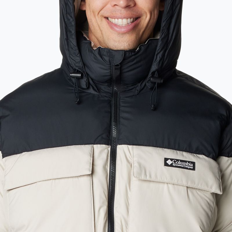 Columbia Ballistic Ridge Oversized pánská péřová bunda dark stone/black 6