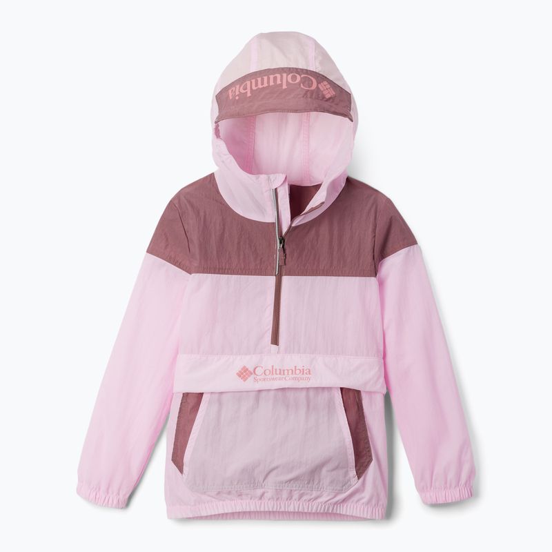 Dětská větrovka Columbia Challenger Windbreaker pink down/fig