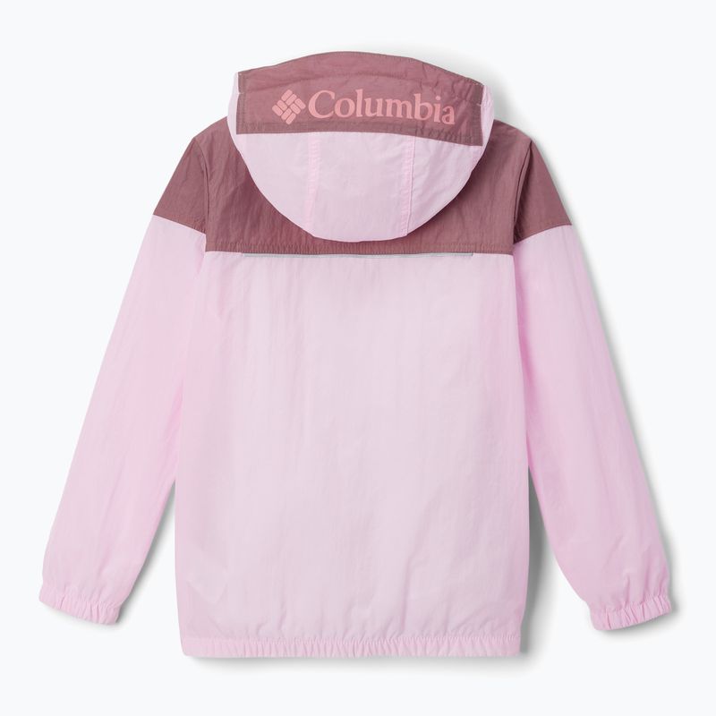 Dětská větrovka Columbia Challenger Windbreaker pink down/fig 2