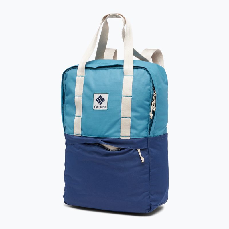 Columbia Trail Traveler 18 cloudburst/collegiate navy městský batoh 3