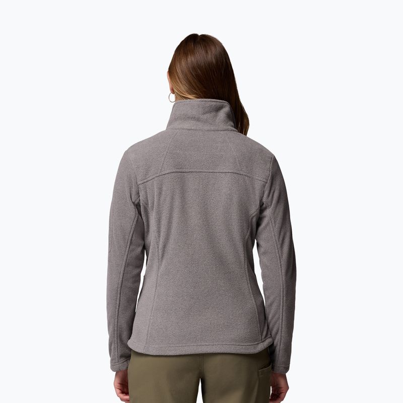 Dámská fleecová mikina Columbia Fast Trek II city grey heather/city grey 3