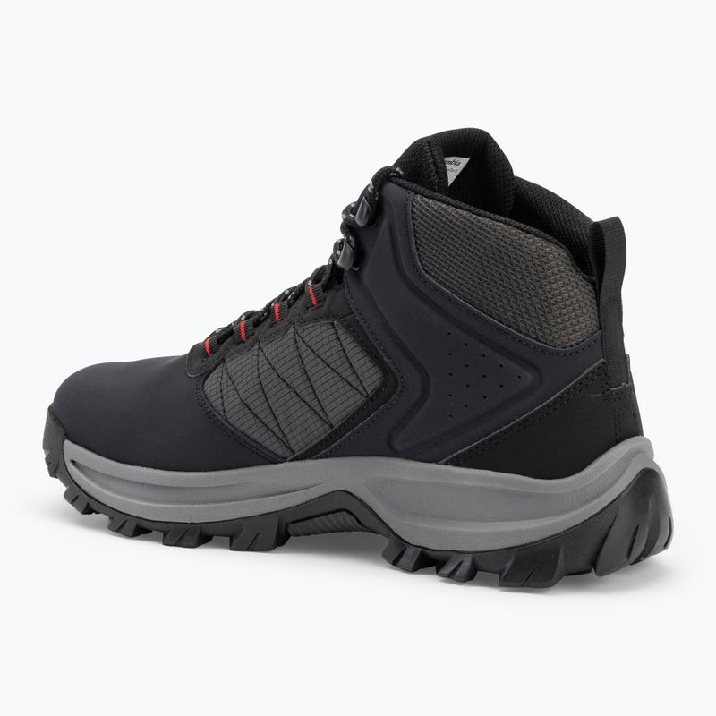 Pánské turistické boty Columbia Transverse Hike Waterproof black/mountain red 3