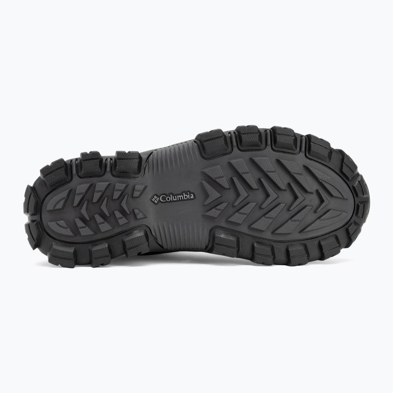 Pánské turistické boty Columbia Transverse Hike Waterproof black/mountain red 4