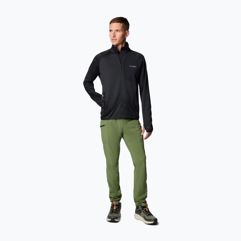 Pánská trekingová mikina Columbia Triple Canyon Grid Fleece Full Zip II black 2