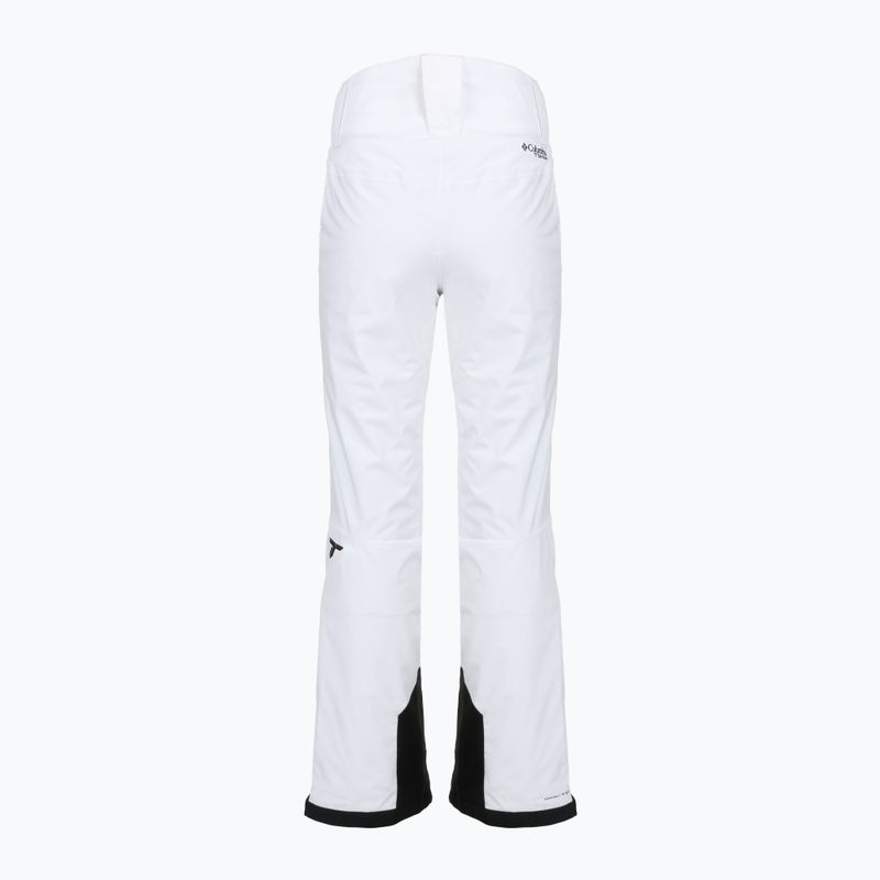 Dámské lyžařské kalhoty Columbia Cirque Bowl Insulated white 9
