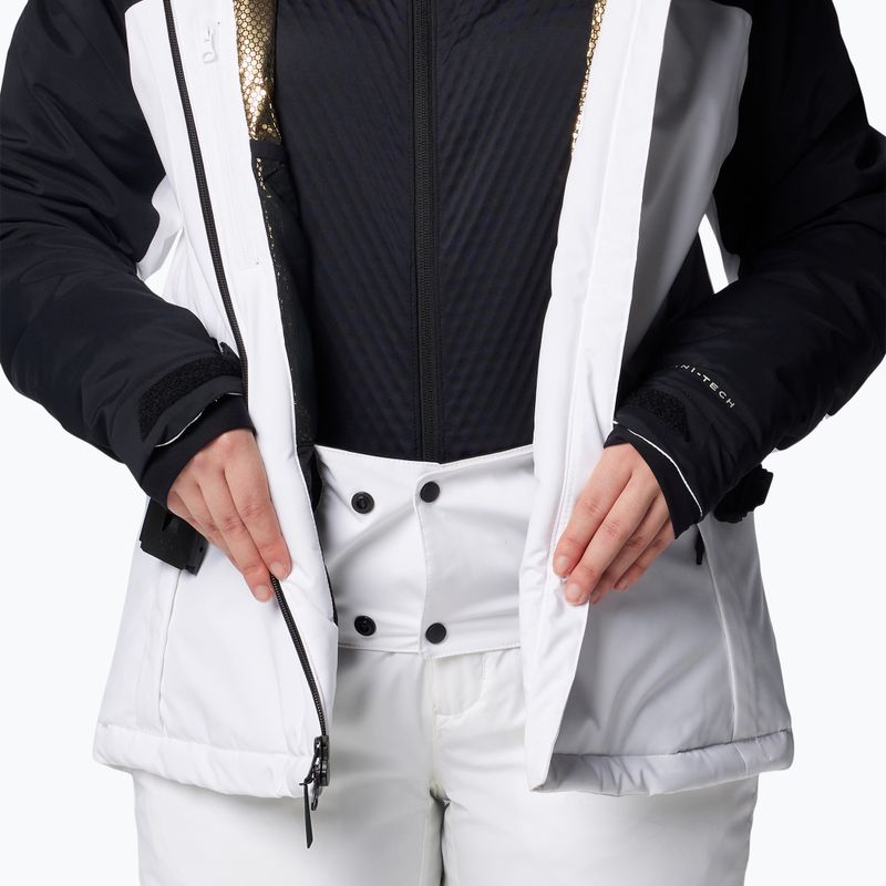 Dámská lyžařská bunda Columbia Cirque Bowl Insulated white/black 10