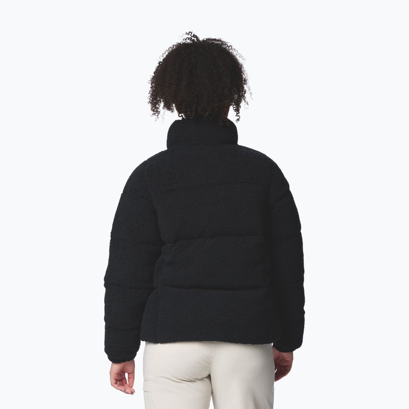 Dámská zateplená bunda Columbia Puffect Sherpa black 3