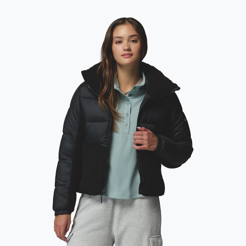 Dámská hybridní bunda Columbia Leadbetter Point II Sherpa Hybrid black 5