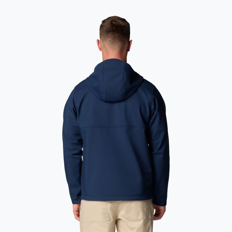 Pánská softshellová bunda Columbia Ascender II s kapucí collegiate navy 3