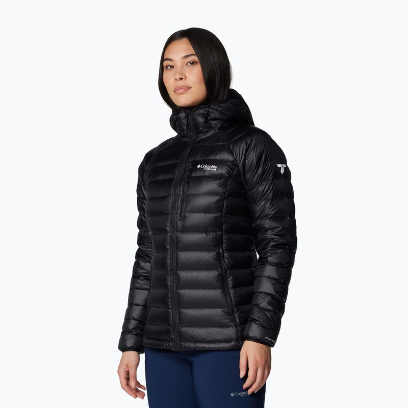 Dámská péřová bunda  Columbia Arctic Crest Down Hooded black 4