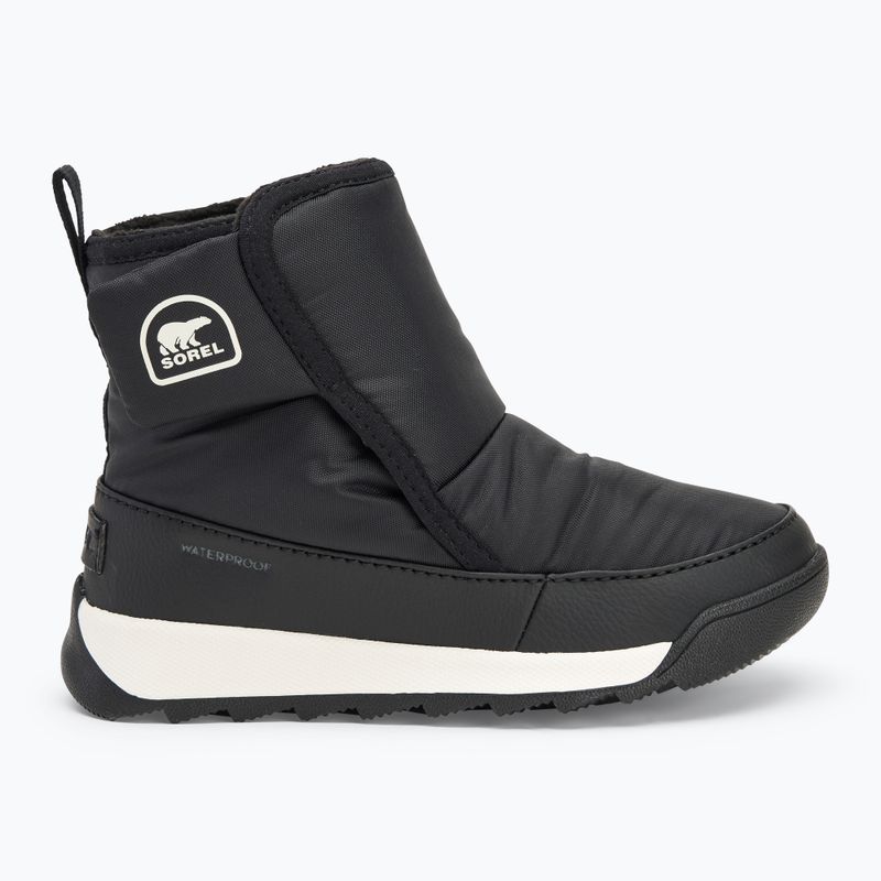 Dětské sněhule Sorel Childrens Whitney II Plus Bootie WP black/sea salt 2