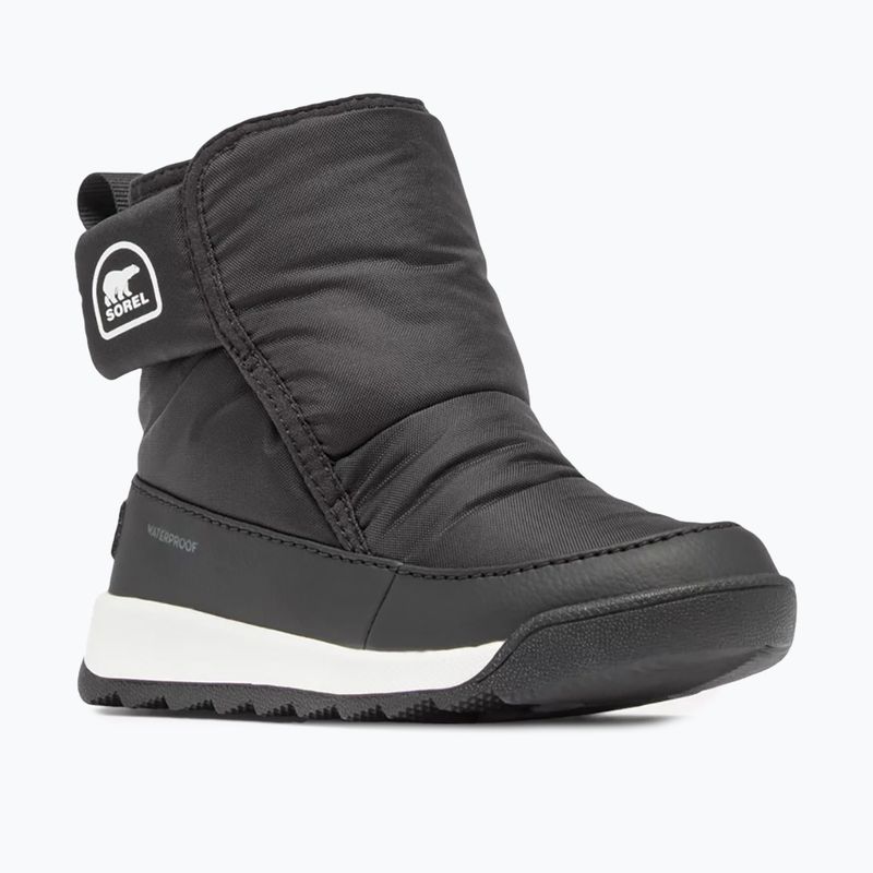 Dětské sněhule Sorel Childrens Whitney II Plus Bootie WP black/sea salt 8