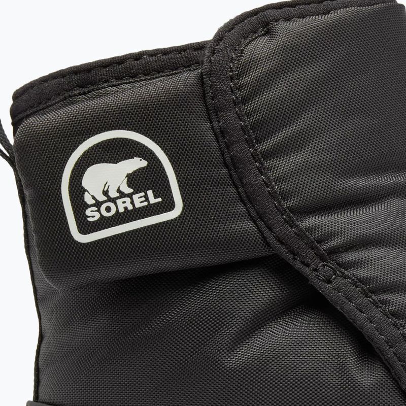 Dětské sněhule Sorel Childrens Whitney II Plus Bootie WP black/sea salt 13
