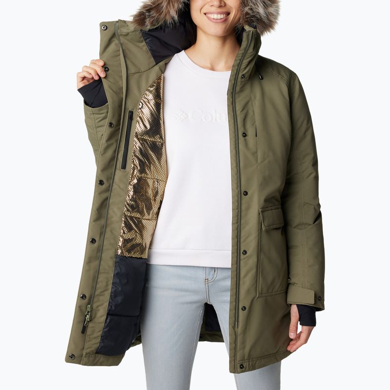 Dámský zateplený kabát Columbia Little Si II Ins Parka stone green 8