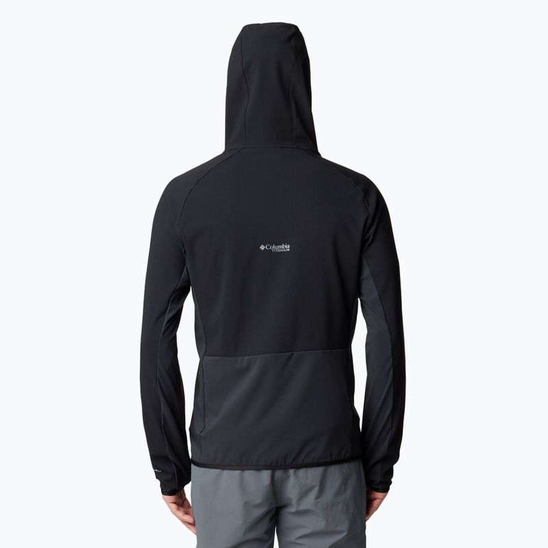 Pánská mikina Columbia Spectre Ridge Tech Fleece black 2