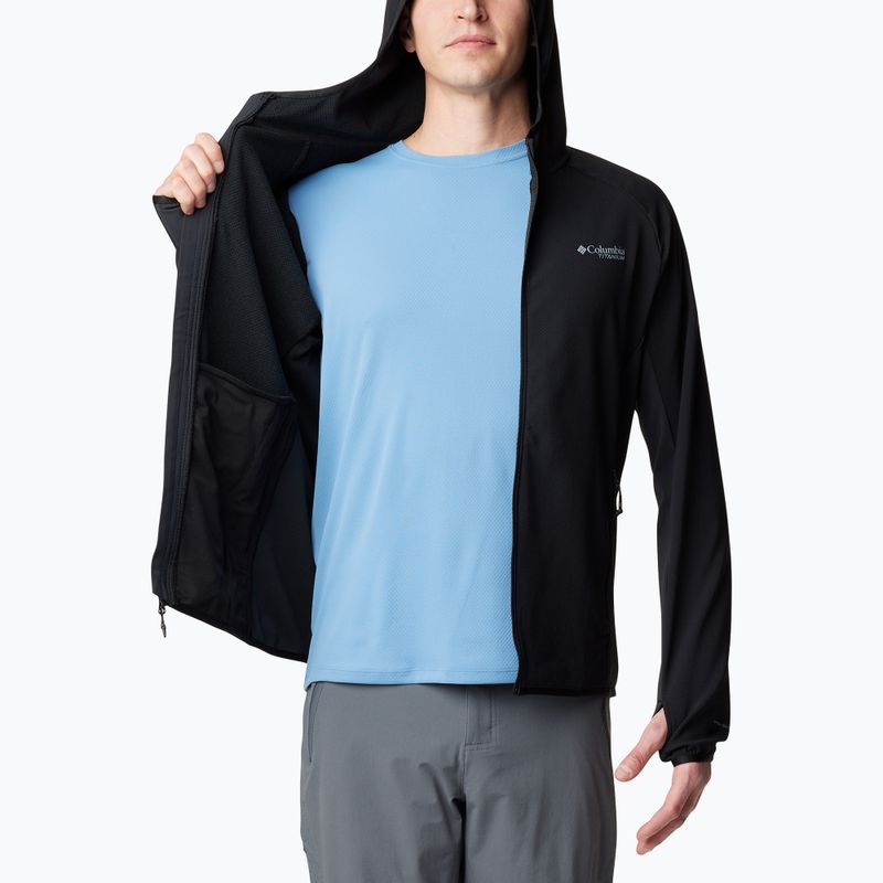 Pánská mikina Columbia Spectre Ridge Tech Fleece black 4