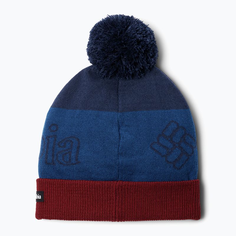 Zimní čepice  Columbia Polar Powder II coll navy/mountain blue/spice 2