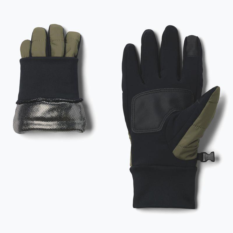 Pánské rukavice Columbia Powder Lite II stone green 2