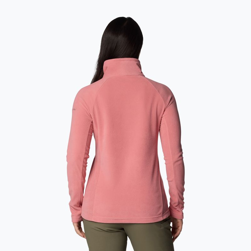 Dámská fleecová mikina Columbia Glacial IV 1/2 Zip pink agave 3