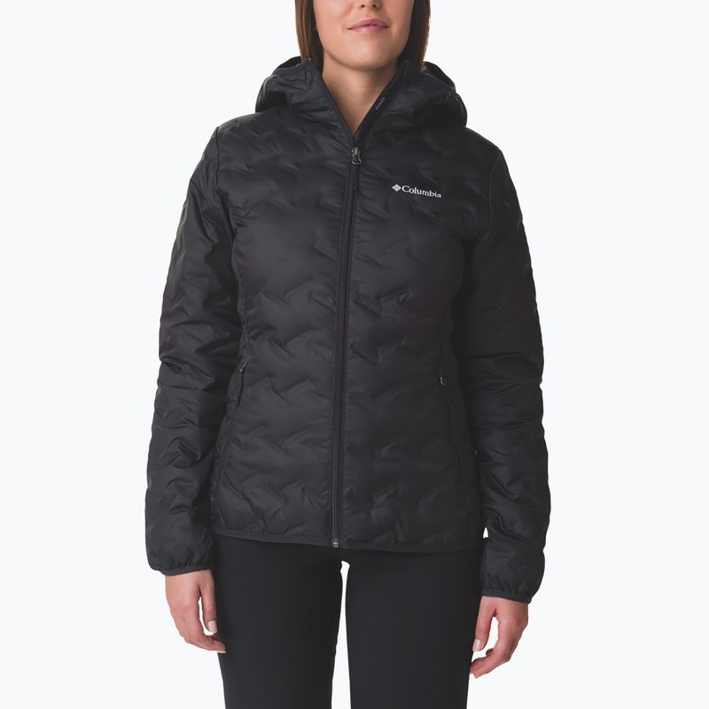 Dámská péřová bunda Columbia Delta Ridge II Down Hooded black