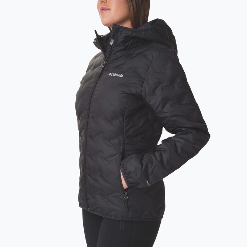 Dámská péřová bunda Columbia Delta Ridge II Down Hooded black 2