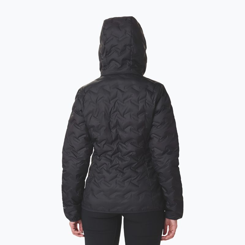 Dámská péřová bunda Columbia Delta Ridge II Down Hooded black 3