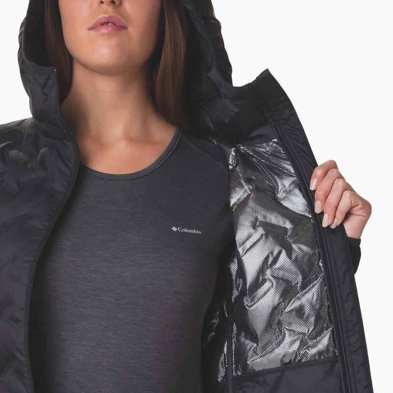 Dámská péřová bunda Columbia Delta Ridge II Down Hooded black 4