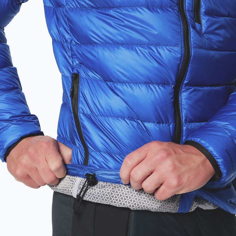 Pánská bunda  Columbia Arctic Crest Down Hooded mountain blue 7