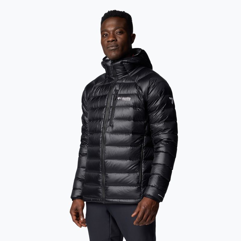 Pánská bunda  Columbia Arctic Crest Down Hooded black 4