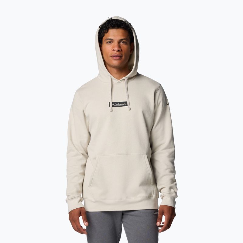 Pánská mikina Columbia Trek Hoodie dark stone/puff box gem