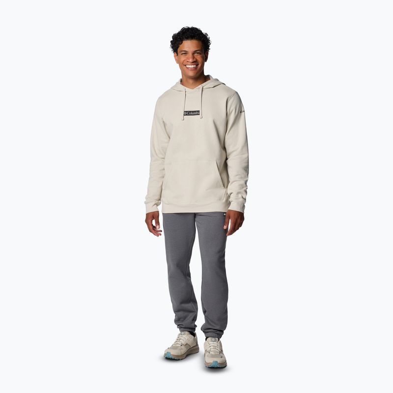 Pánská mikina Columbia Trek Hoodie dark stone/puff box gem 2
