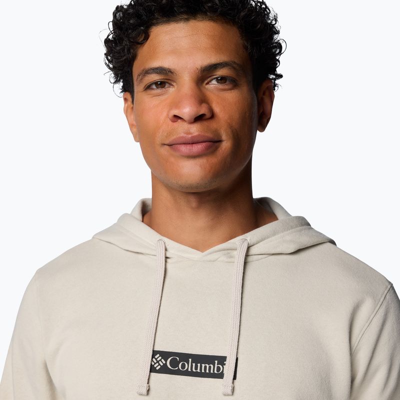 Pánská mikina Columbia Trek Hoodie dark stone/puff box gem 5