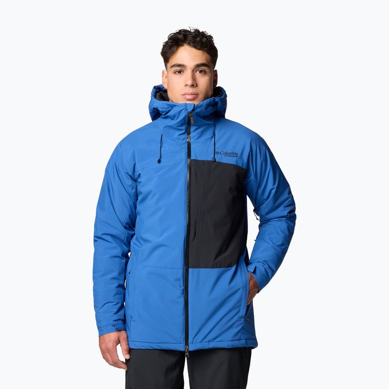 Pánská lyžařská bunda Columbia Winter District III mountain blue/black