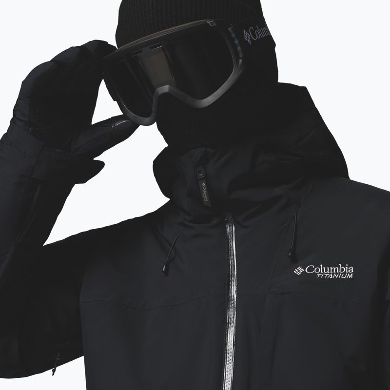 Pánská lyžařská bunda Columbia Winter District III black 5