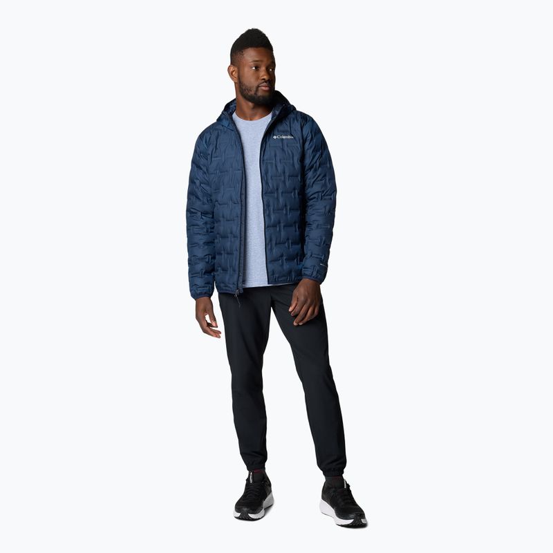 Pánská péřová bunda Columbia Delta Ridge II Down Hooded collegiate navy 2