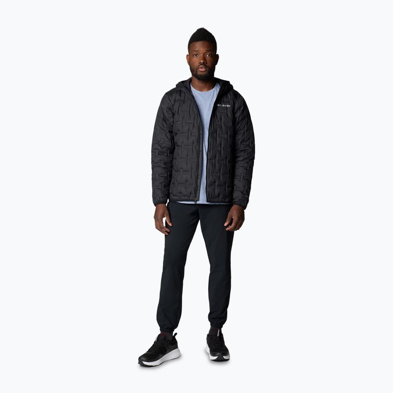 Pánská bunda  Columbia Delta Ridge II Down Hooded black 2